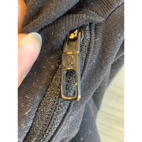 Lululemon Women's Pull-On Straight Leg Sweatpants Elastic Waist Black Size M - Picture 3 of 4